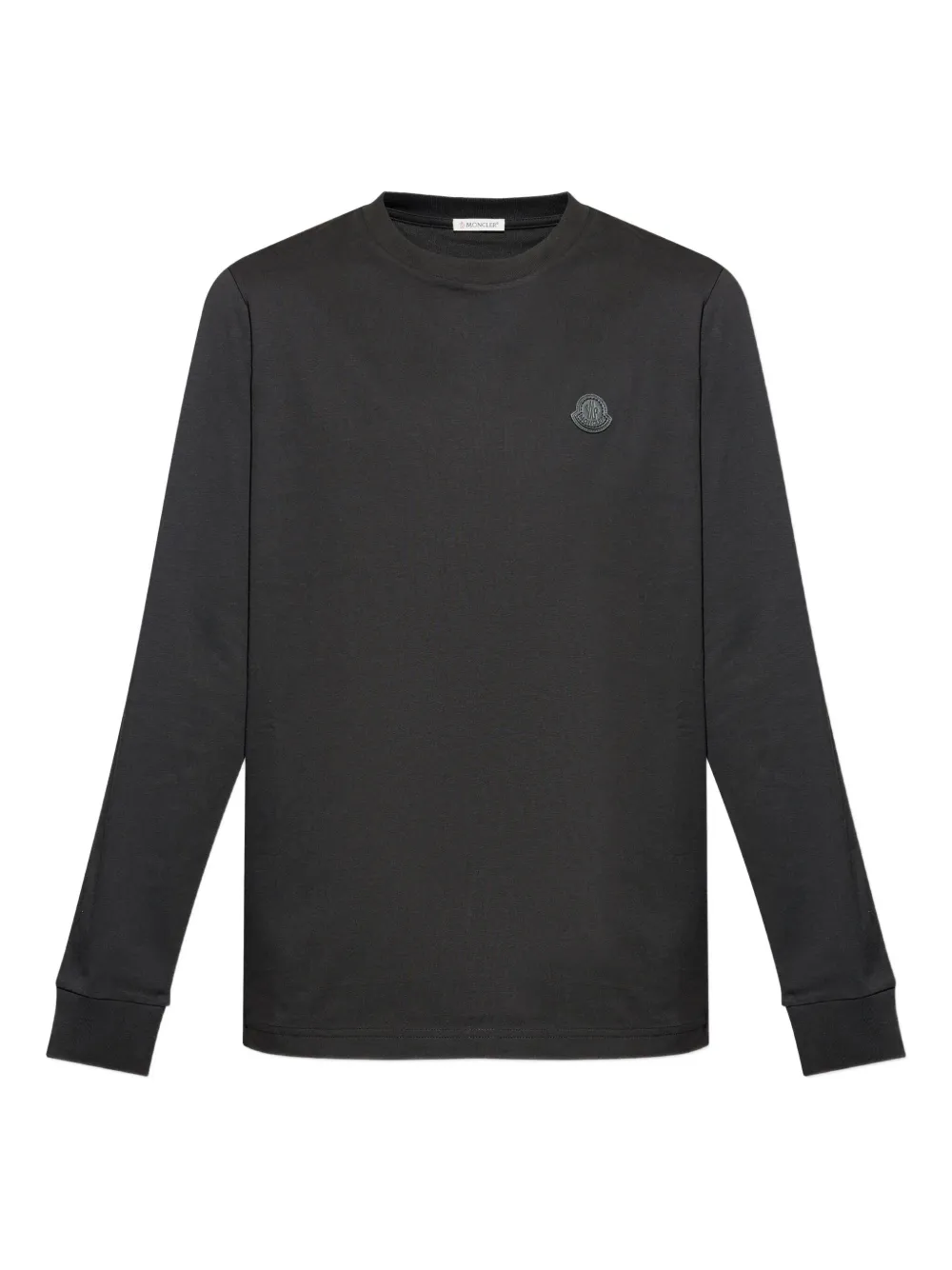 Лонгслив с нашивкой-логотипом Moncler, черный
Лонгслив с нашивкой-логотипом Moncler, черный
