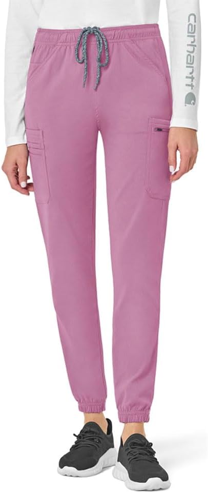 Carhartt Scrubs C52137 женские брюки-джоггеры с карманами Rugged Flex Modern Fit, Thistle
Carhartt Scrubs C52137 женские брюки-джоггеры с карманами Rugged Flex Modern Fit, Thistle