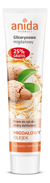 Крем для рук Анида, глицерин и миндаль, 125 мл Anida
Крем для рук Анида, глицерин и миндаль, 125 мл Anida