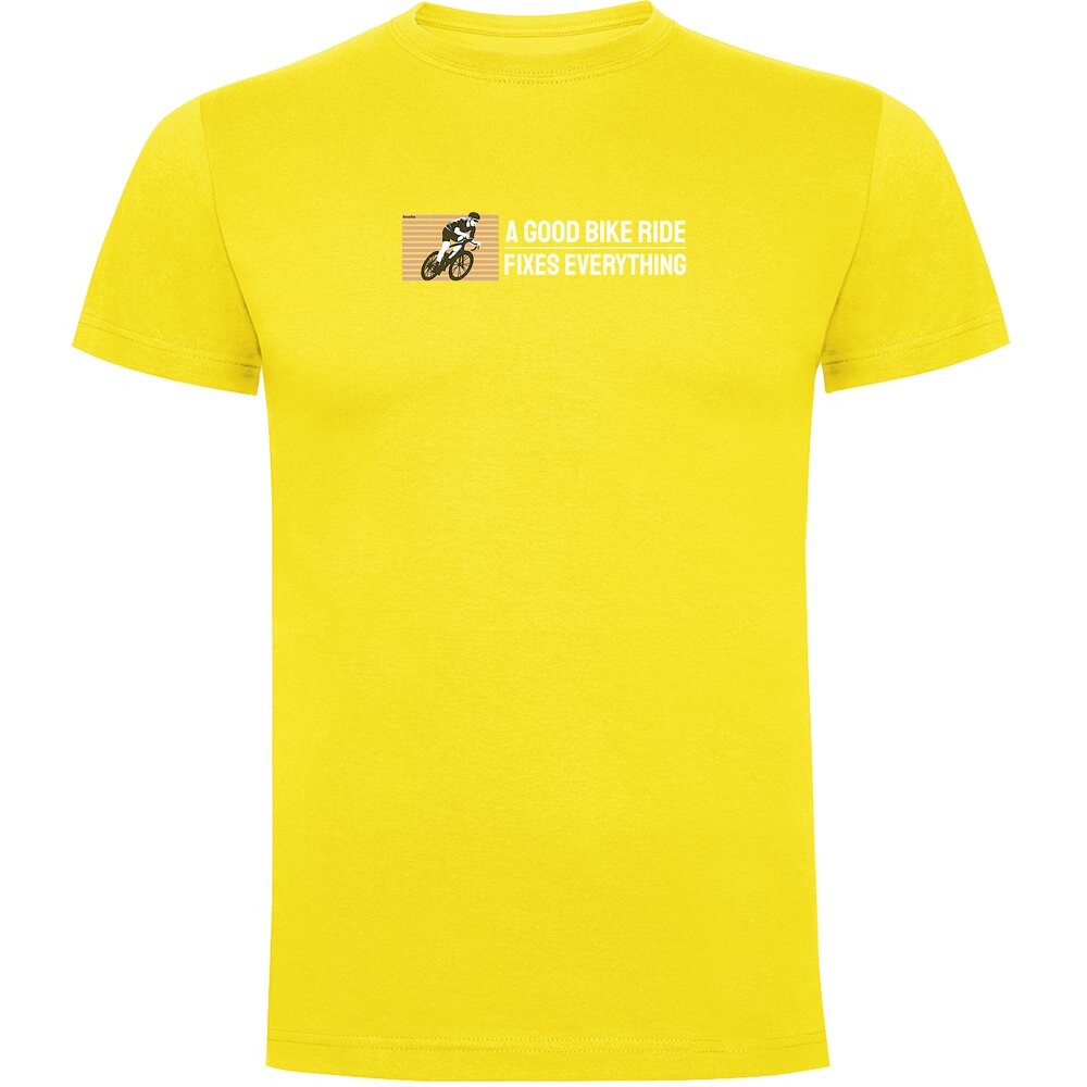 Футболка Kruskis Good Bike Ride, желтый
Футболка Kruskis Good Bike Ride, желтый
