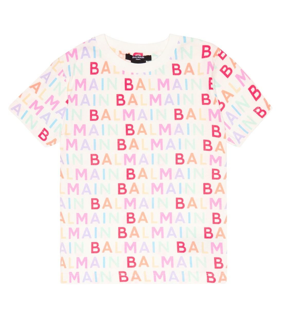 Хлопковая футболка с логотипом Balmain, белый
Хлопковая футболка с логотипом Balmain, белый