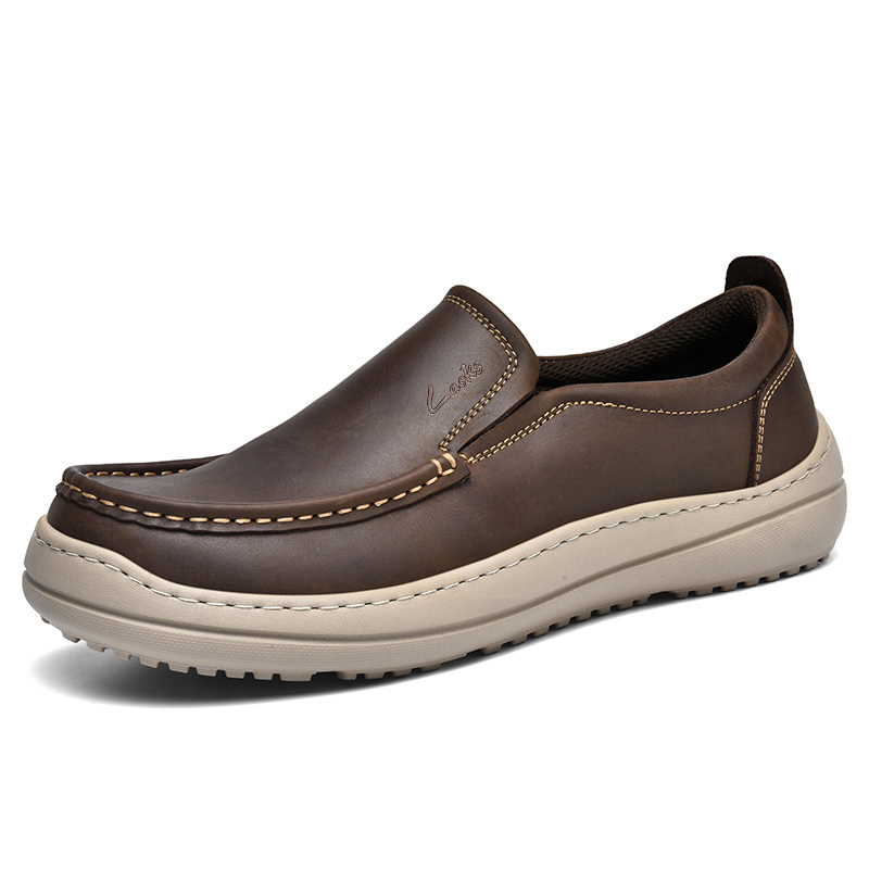 Повседневные туфли мужские низкие черные/коричневые Laoks
Повседневные туфли мужские низкие черные/коричневые Laoks