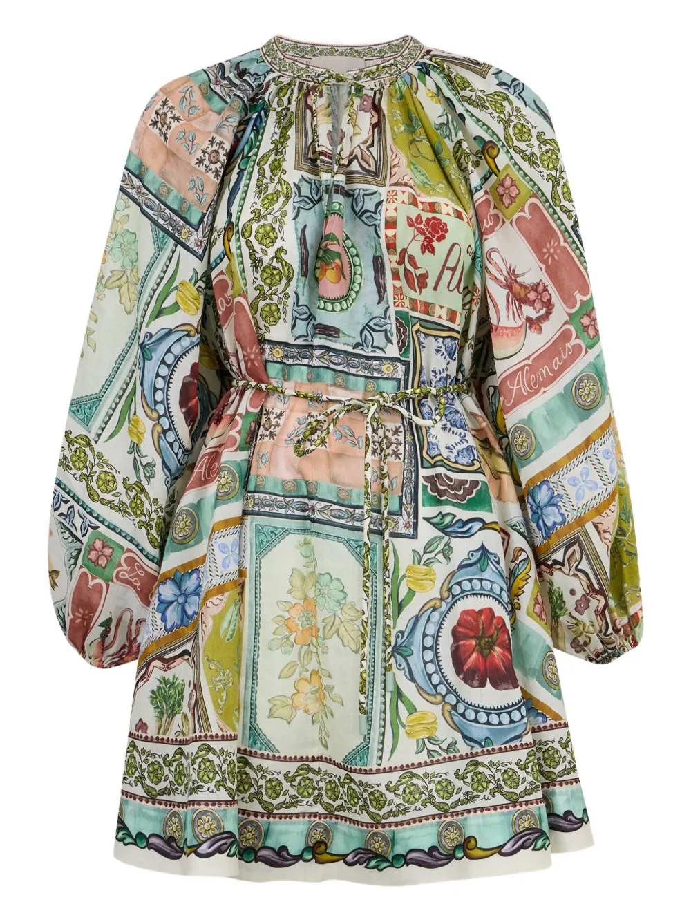 Мини-платье с принтом Tommasina ALEMAIS, зеленый
Мини-платье с принтом Tommasina ALEMAIS, зеленый