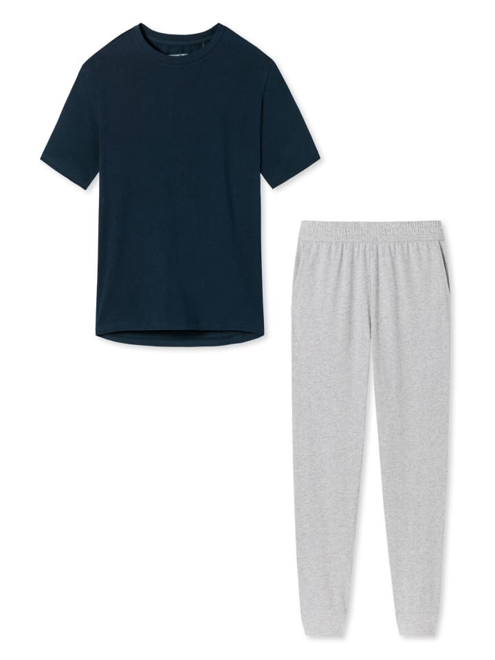 Ночное белье Schiesser, цвет grau/dunkelblau
Ночное белье Schiesser, цвет grau/dunkelblau