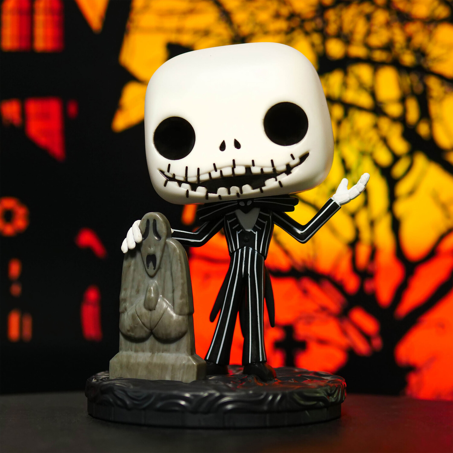 Кошмар перед Рождеством - Джек Скеллингтон с надгробной фигуркой Funko Pop
Кошмар перед Рождеством - Джек Скеллингтон с надгробной фигуркой Funko Pop