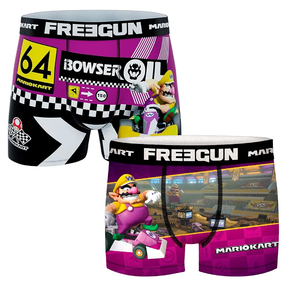 Трусы-боксеры Freegun Wario/Wario 64 2 units, разноцветный 
Трусы-боксеры Freegun Wario/Wario 64 2 units, разноцветный