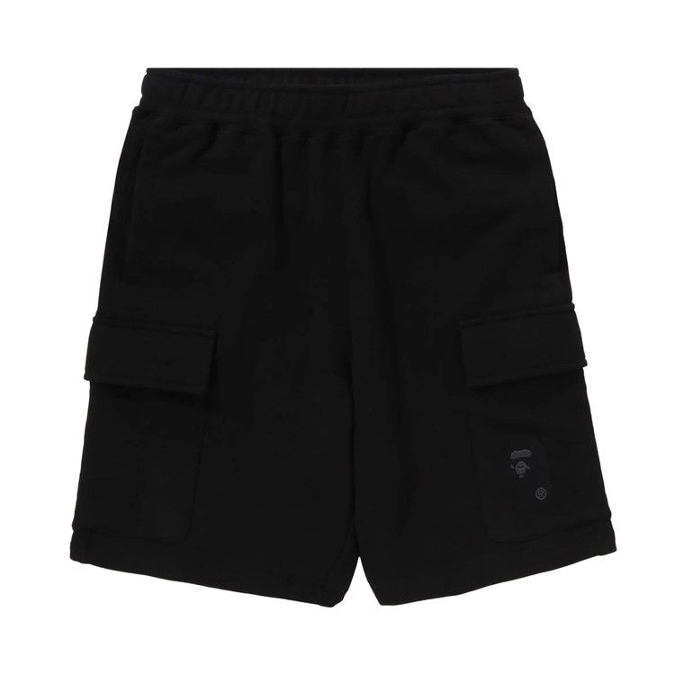 Шорты BAPE Ape Head Cargo Sweat Shorts, Black
Шорты BAPE Ape Head Cargo Sweat Shorts, Black