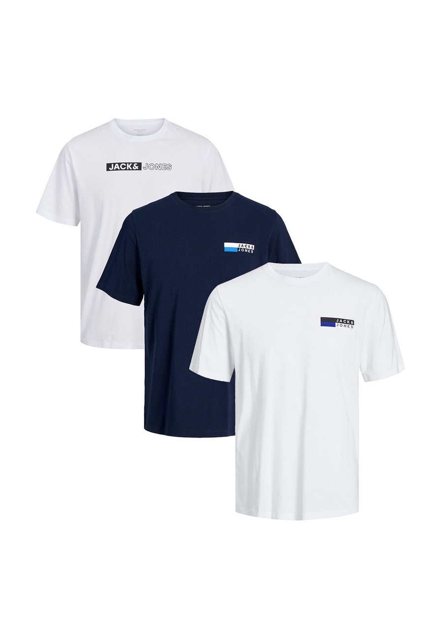Футболка Jack & Jones 3ER PACK CORP, Weiß Blau/White, Белый, Футболка Jack & Jones 3ER PACK CORP, Weiß Blau/White
Футболка Jack & Jones 3ER PACK CORP, Weiß Blau/White, Белый, Футболка Jack & Jones 3ER PACK CORP, Weiß Blau/White