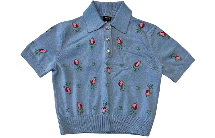 Рубашка поло женская синяя Chanel
Рубашка поло женская синяя Chanel