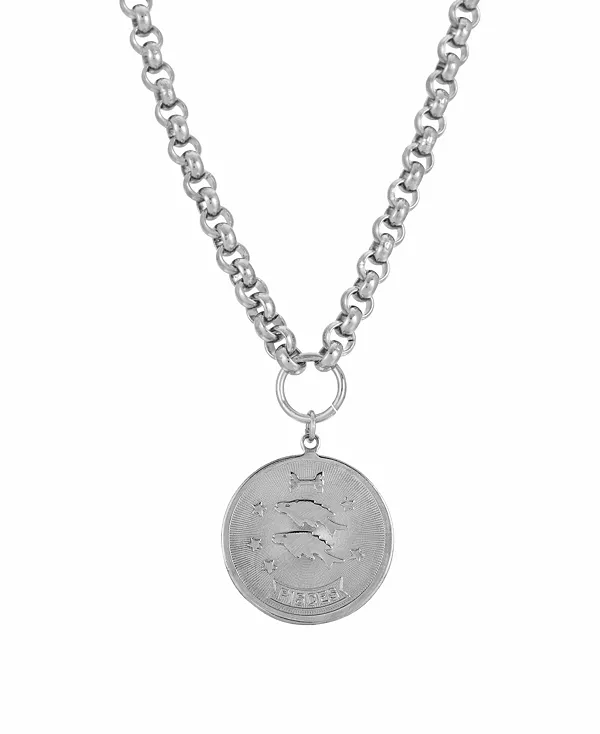 Женское круглое ожерелье с подвеской в виде рыб 2028, silver-tone
Женское круглое ожерелье с подвеской в виде рыб 2028, silver-tone