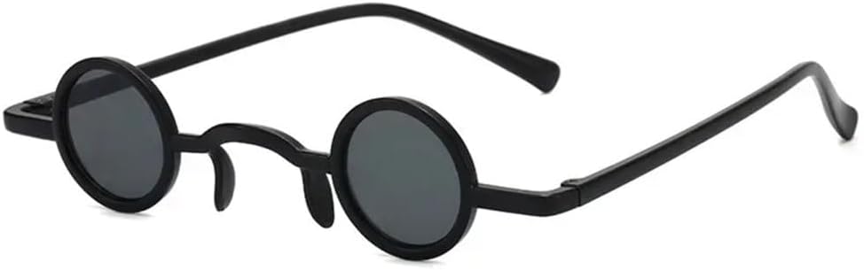 Винтажные солнцезащитные очки в стиле рок-панк для мужчин, классические маленькие круглые солнцезащитные очки для женщин, широкая переносица, металлическая оправа, черные линзы MTZJH, Hyl
Винтажные солнцезащитные очки в стиле рок-панк для мужчин, классические маленькие круглые солнцезащитные очки для женщин, широкая переносица, металлическая оправа, черные линзы MTZJH, Hyl