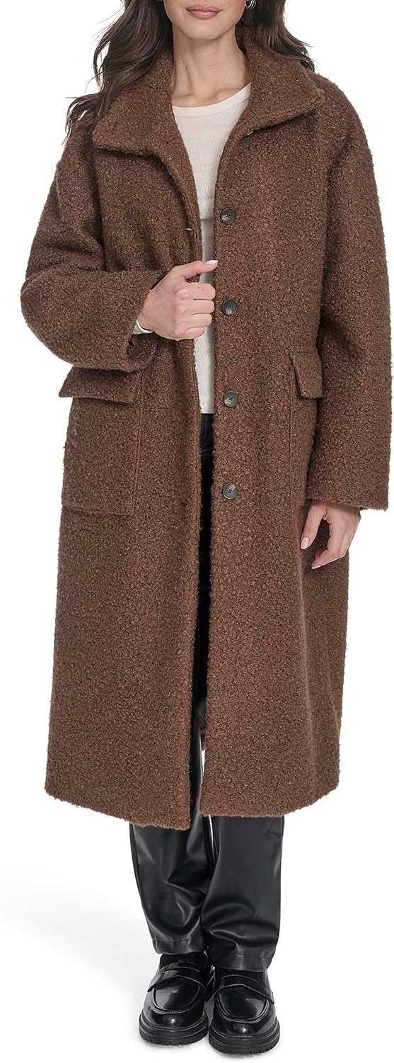 Женское пальто Levi's Boucle Stand collar Car, Brown
Женское пальто Levi's Boucle Stand collar Car, Brown