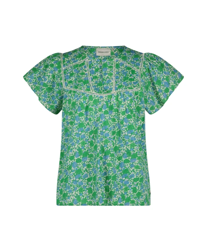 Топ с рукавами бабочками и круглым вырезом Fabienne Chapot, мультиколор
Топ с рукавами бабочками и круглым вырезом Fabienne Chapot, мультиколор