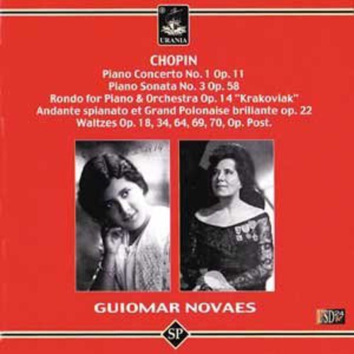 CD диск Chopin / Novaes: Piano Cto / Piano Sonata
CD диск Chopin / Novaes: Piano Cto / Piano Sonata
