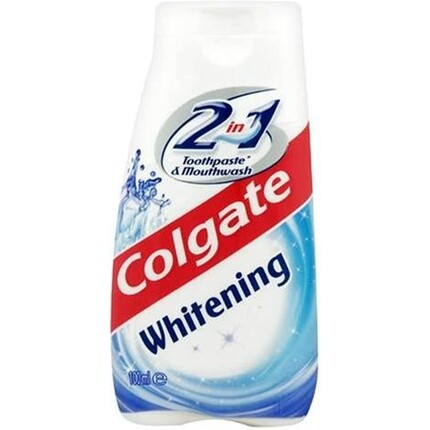 Зубная паста и ополаскиватель для рта Colgate Whitening 2в1 100 мл
Зубная паста и ополаскиватель для рта Colgate Whitening 2в1 100 мл
