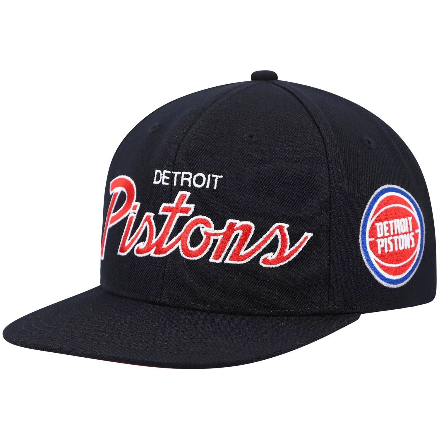 Мужская черная кепка Mitchell & Ness Detroit Pistons Hardwood Classics Script 2.0 Snapback
Мужская черная кепка Mitchell & Ness Detroit Pistons Hardwood Classics Script 2.0 Snapback