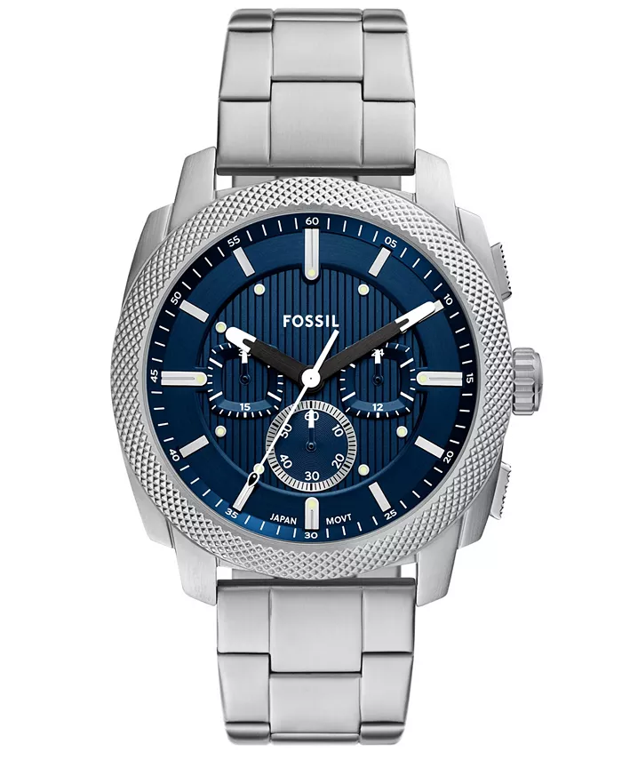 Мужские часы Machine Chronograph из нержавеющей стали, 44 мм Fossil
Мужские часы Machine Chronograph из нержавеющей стали, 44 мм Fossil