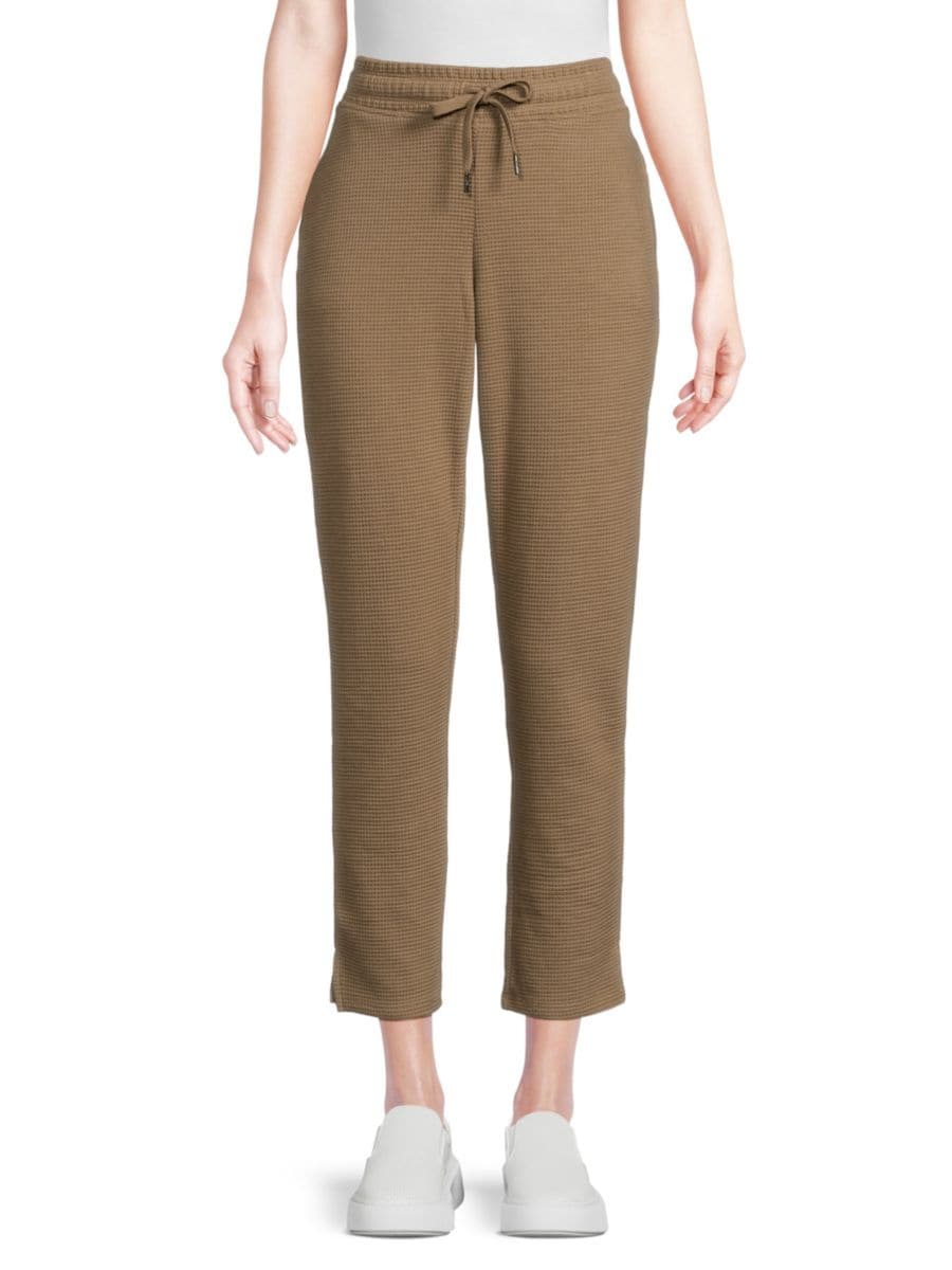 Укороченные брюки из вафельного трикотажа Andrew Marc, цвет Mushroom
Укороченные брюки из вафельного трикотажа Andrew Marc, цвет Mushroom