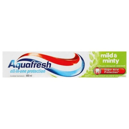 Мягкая и мятная зубная паста 100 мл Aquafresh
Мягкая и мятная зубная паста 100 мл Aquafresh