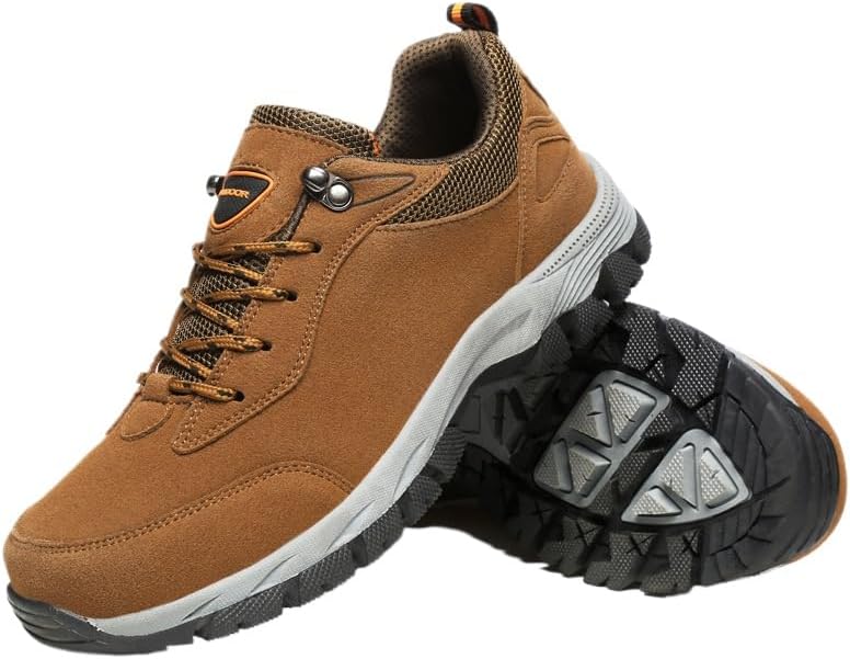 Мужские водонепроницаемые походные кроссовки для улицы, легкие, с нескользящей подошвой, для трекинга, походов, кемпинга, прогулок, работы и восхождений, для всех сезонов Hhhchpm, коричневый
Мужские водонепроницаемые походные кроссовки для улицы, легкие, с нескользящей подошвой, для трекинга, походов, кемпинга, прогулок, работы и восхождений, для всех сезонов Hhhchpm, коричневый