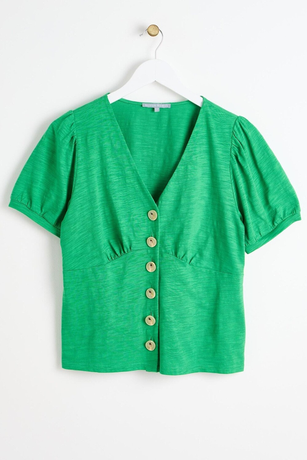 Пуговица через трикотажный топ Oliver Bonas, зеленый
Пуговица через трикотажный топ Oliver Bonas, зеленый