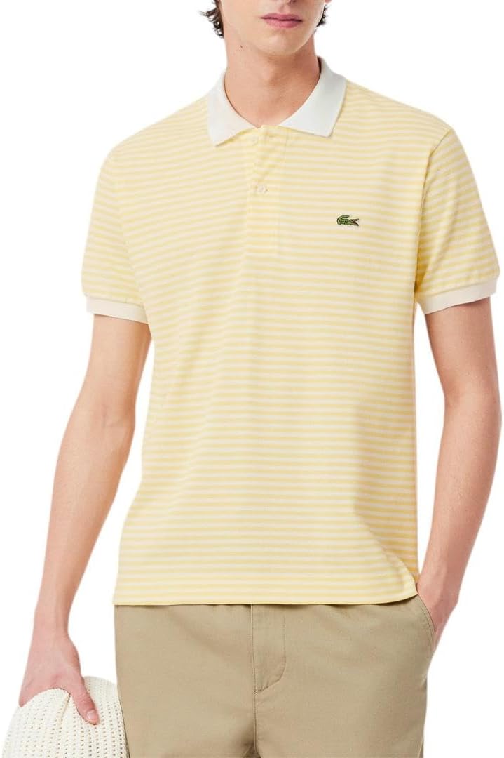 Lacoste мужская оригинальная L.12.12 поло в полоску, White & Yellow, Белый, Lacoste мужская оригинальная L.12.12 поло в полоску, White & Yellow
Lacoste мужская оригинальная L.12.12 поло в полоску, White & Yellow, Белый, Lacoste мужская оригинальная L.12.12 поло в полоску, White & Yellow
