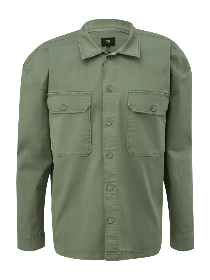 Рубашка QS langarm, оливковый
Рубашка QS langarm, оливковый