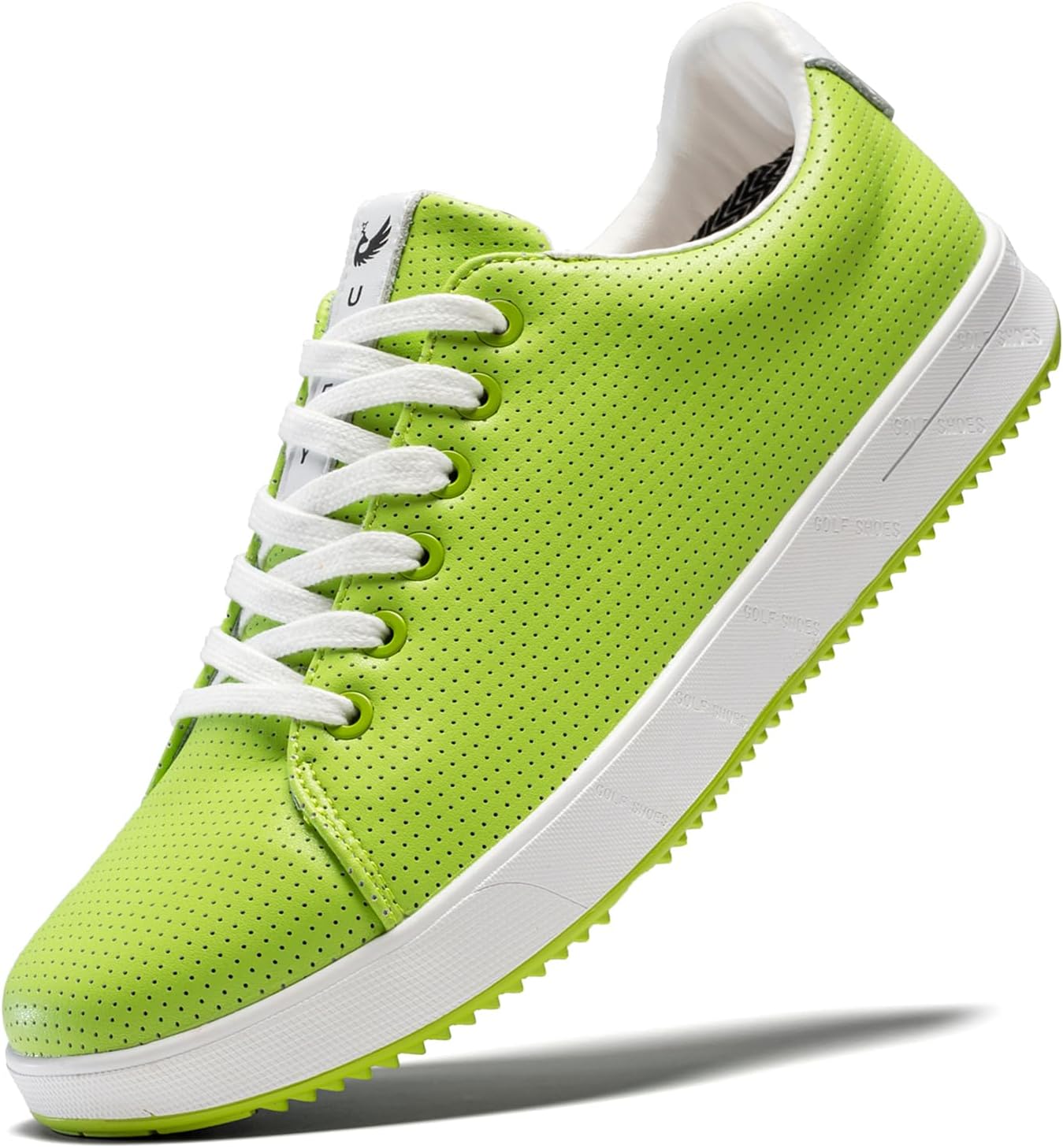 Мужские гольф-кроссовки профессиональные без шипов, кожаные, с нескользящей подошвой, низкие, легкие, удобные, для путешествий и ходьбы U.Ofeiy, зеленый
Мужские гольф-кроссовки профессиональные без шипов, кожаные, с нескользящей подошвой, низкие, легкие, удобные, для путешествий и ходьбы U.Ofeiy, зеленый