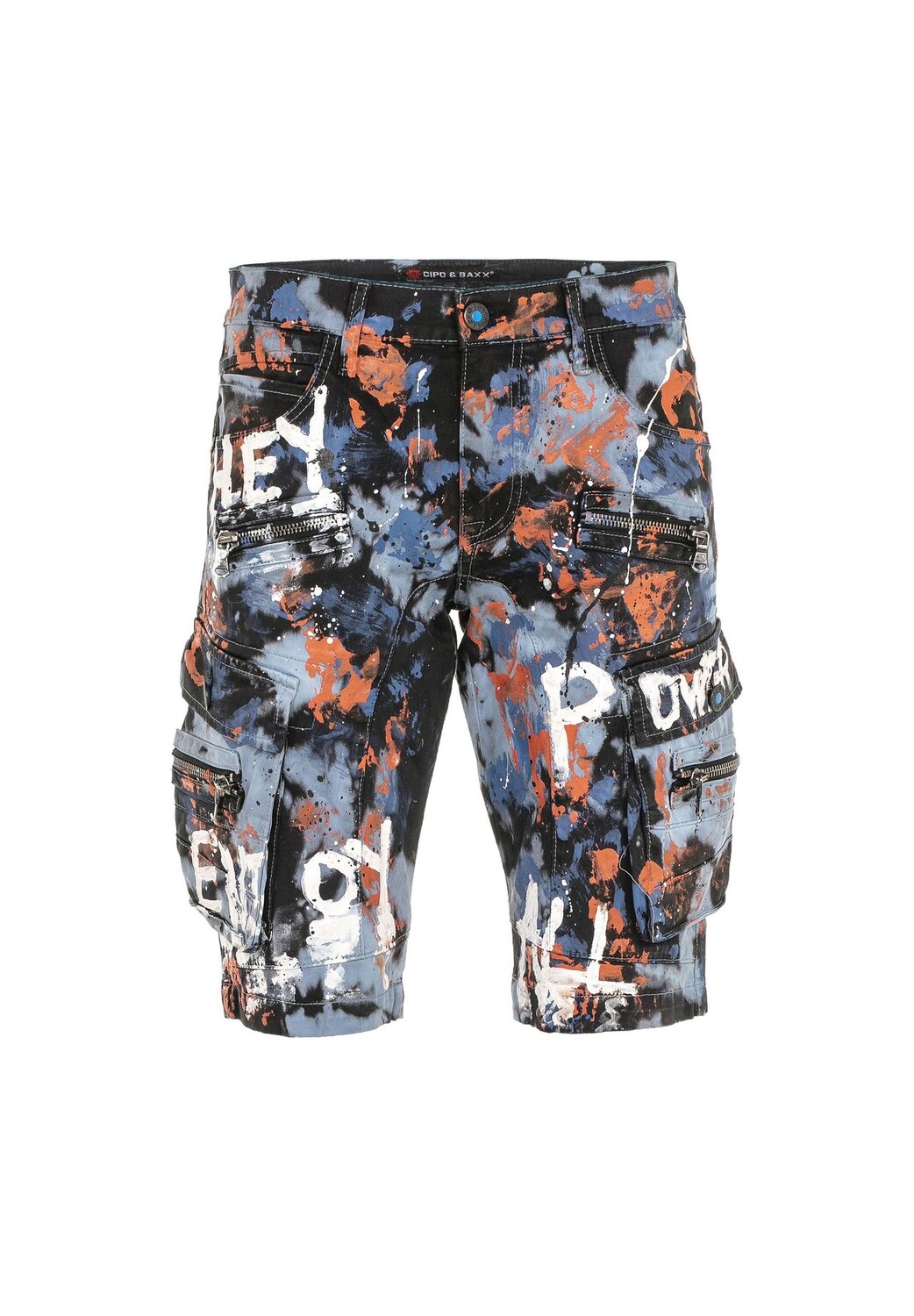 Джинсовые шорты с модным джинсовым покрытием CIPO & BAXX, синий
Джинсовые шорты с модным джинсовым покрытием CIPO & BAXX, синий