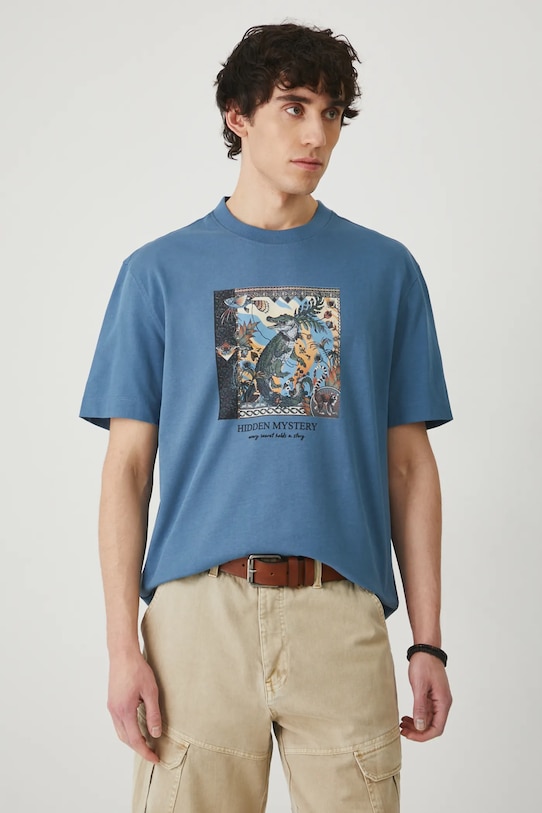 Хлопковая футболка Medicine, бирюзовый
Хлопковая футболка Medicine, бирюзовый