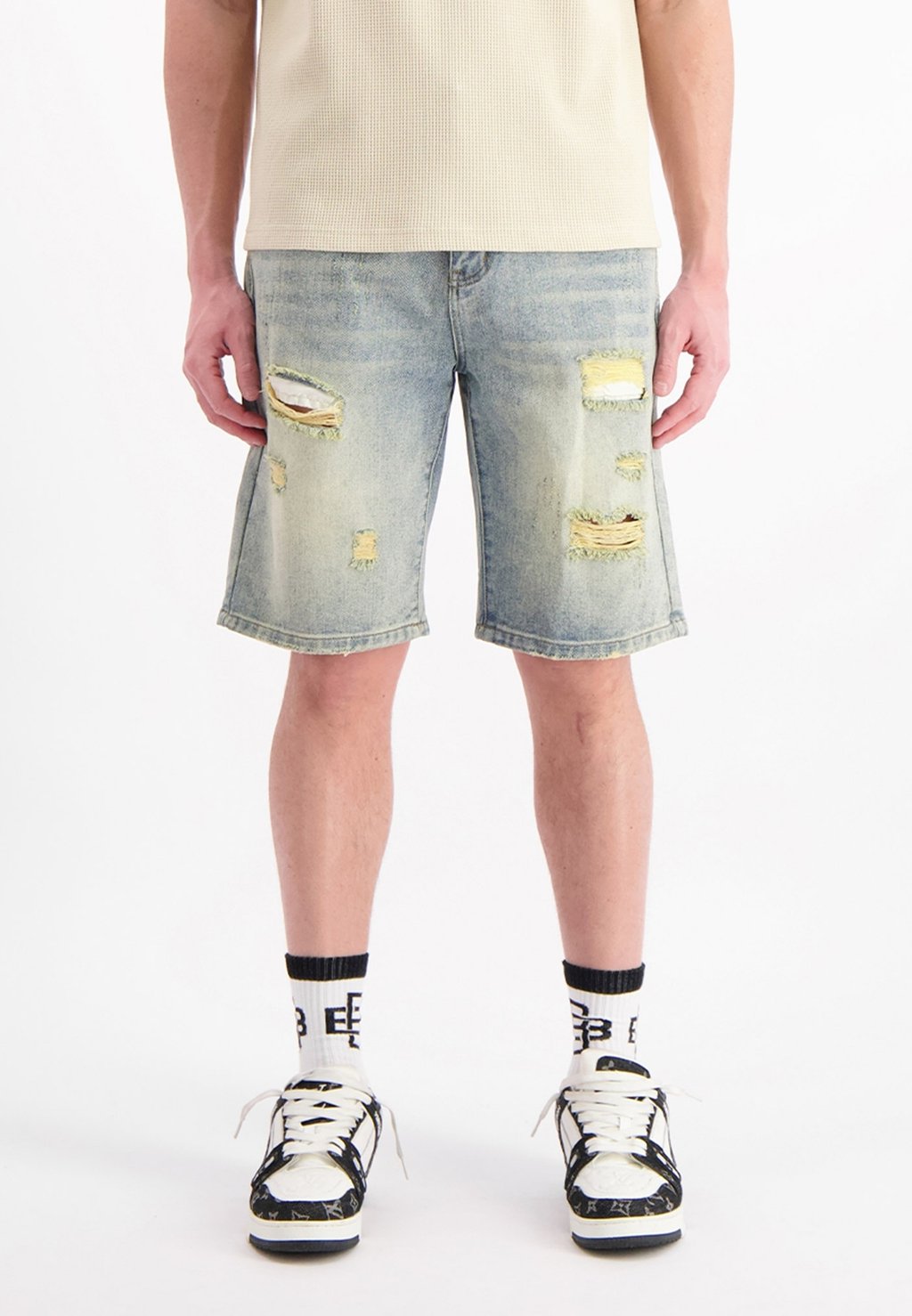 Джинсовые шорты Black Bananas, светло-голубой
Джинсовые шорты Black Bananas, светло-голубой