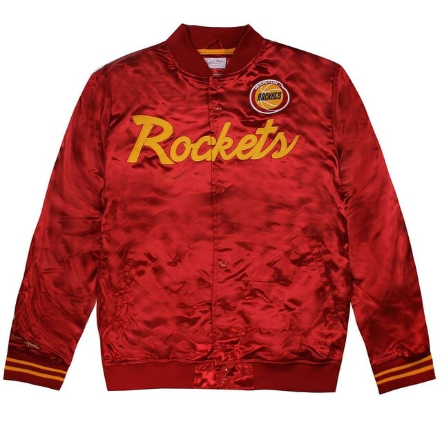 Мужской атласный бомбер Mitchell & Ness Houston Rockets Mitchell And Ness, красный
Мужской атласный бомбер Mitchell & Ness Houston Rockets Mitchell And Ness, красный