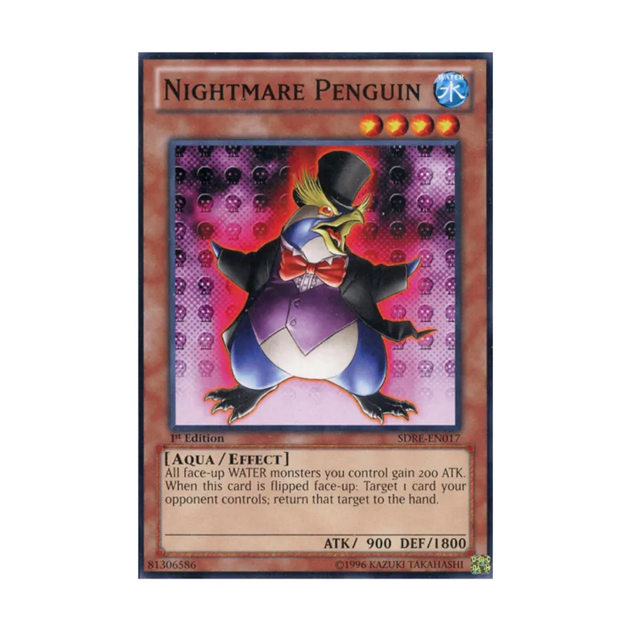 CCG Кошмарный пингвин (Обычный), Yu-Gi-Oh - Structure Deck - Realm of the Sea Emperor - Singles
CCG Кошмарный пингвин (Обычный), Yu-Gi-Oh - Structure Deck - Realm of the Sea Emperor - Singles