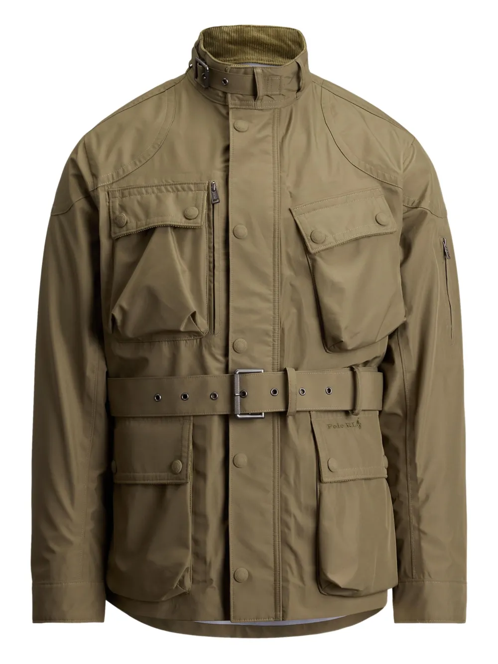 Куртка с вышитым логотипом и поясом POLO RALPH LAUREN, зеленый
Куртка с вышитым логотипом и поясом POLO RALPH LAUREN, зеленый