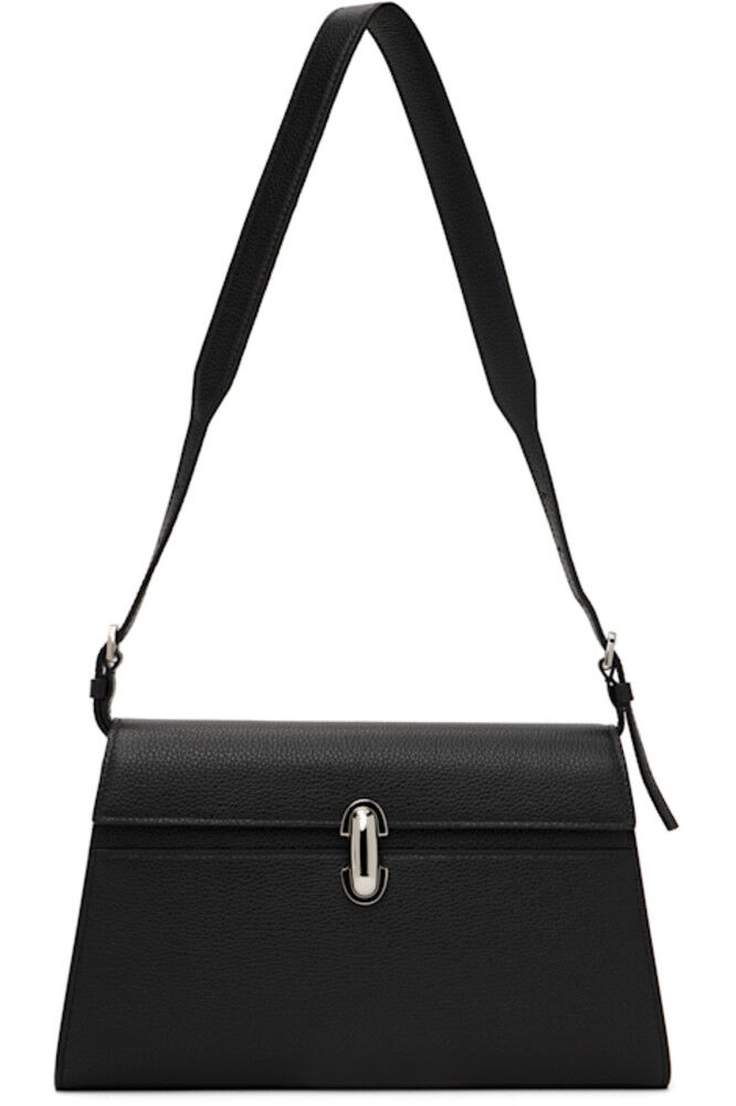Черная Симметричная Сумка Через Плечо Savette
Черная Симметричная Сумка Через Плечо Savette