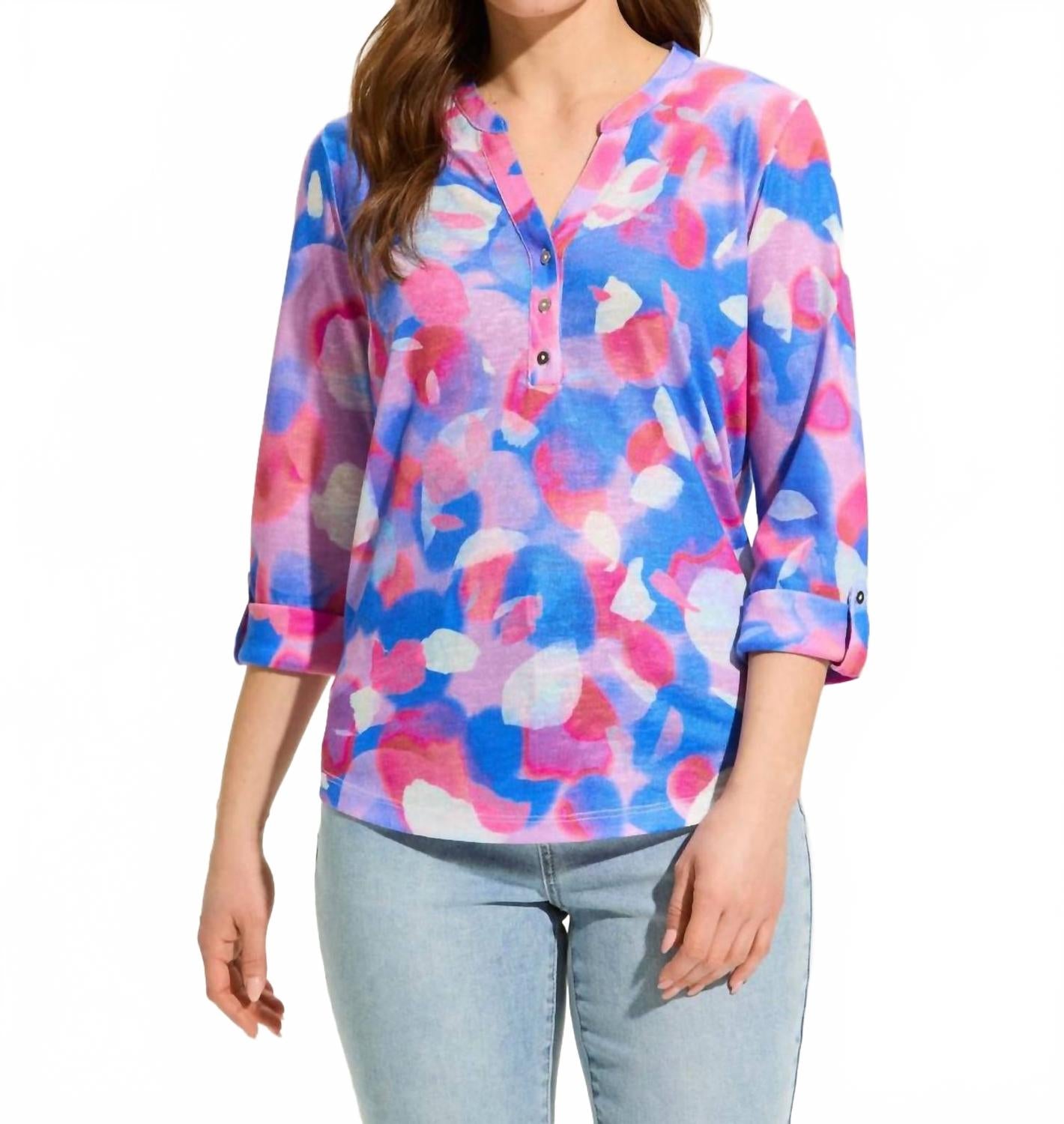 Яркий топ в разноцветной гамме FDJ, Multiicolor
Яркий топ в разноцветной гамме FDJ, Multiicolor