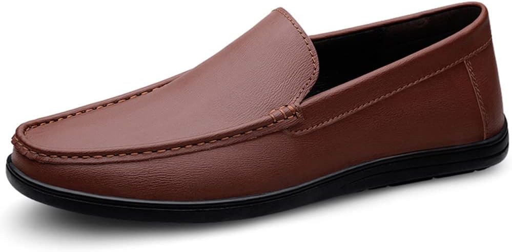 Мужские лоферы Maylrvjv, слипоны, повседневные кожаные туфли, удобные мягкие гибкие обувь, на плоской подошве, коричневый
Мужские лоферы Maylrvjv, слипоны, повседневные кожаные туфли, удобные мягкие гибкие обувь, на плоской подошве, коричневый