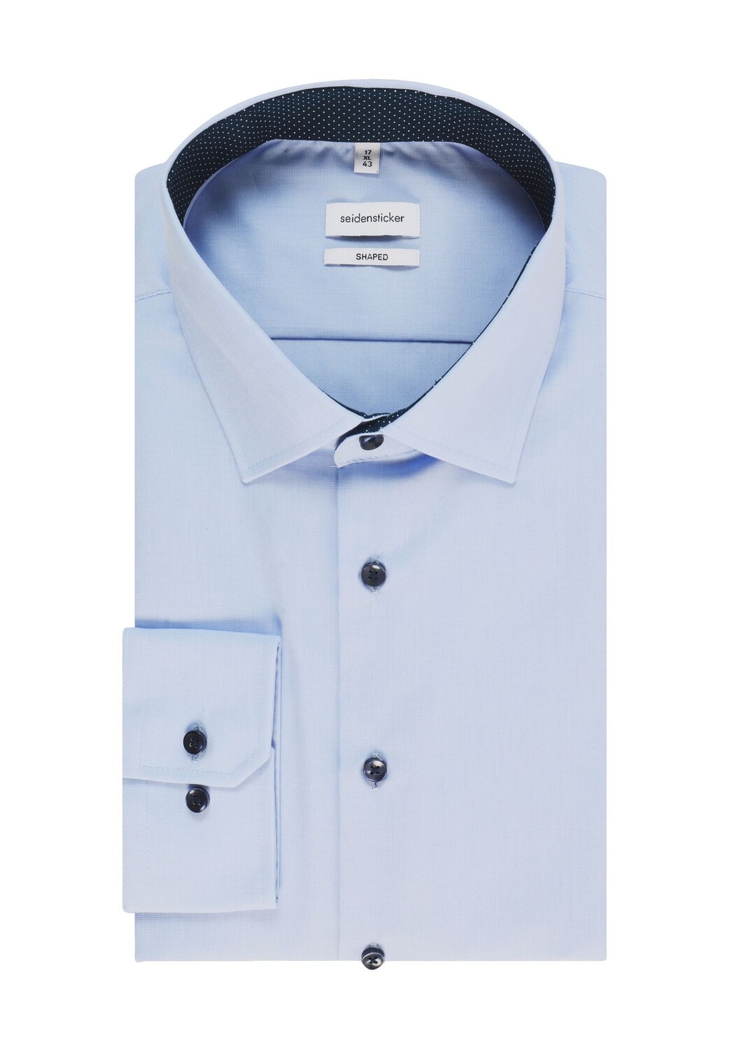 Рубашка деловая Smart Essentials, фасонный крой, рукав 1/1, без глажки, мужская seidensticker, светло-синий
Рубашка деловая Smart Essentials, фасонный крой, рукав 1/1, без глажки, мужская seidensticker, светло-синий