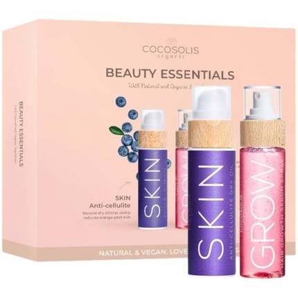 Набор Beauty Essentials - сухое масло Skin Anti Cellulite 110 мл и сыворотка-спрей для роста волос 110 мл Cocosolis
Набор Beauty Essentials - сухое масло Skin Anti Cellulite 110 мл и сыворотка-спрей для роста волос 110 мл Cocosolis