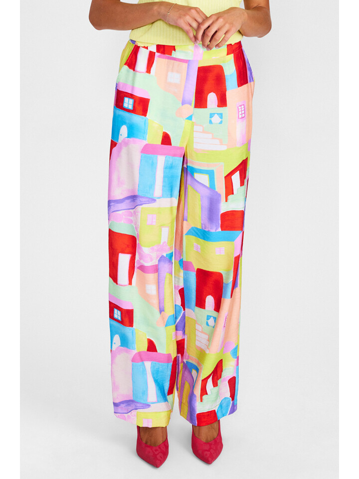 Брюки NÜMPH Marlenehose Numarion, красочный
Брюки NÜMPH Marlenehose Numarion, красочный