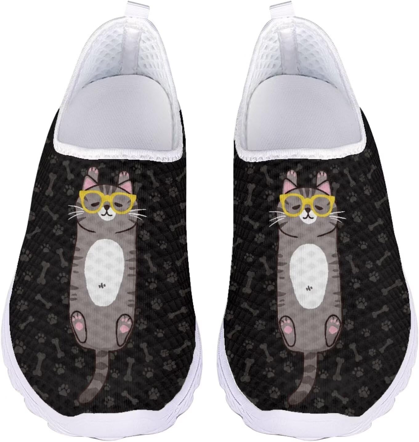 Кроссовки Jeiento с животным принтом, слипоны, легкие, сетчатые, для спорта, прогулок и тренировок, для женщин и мужчин, черный
Кроссовки Jeiento с животным принтом, слипоны, легкие, сетчатые, для спорта, прогулок и тренировок, для женщин и мужчин, черный