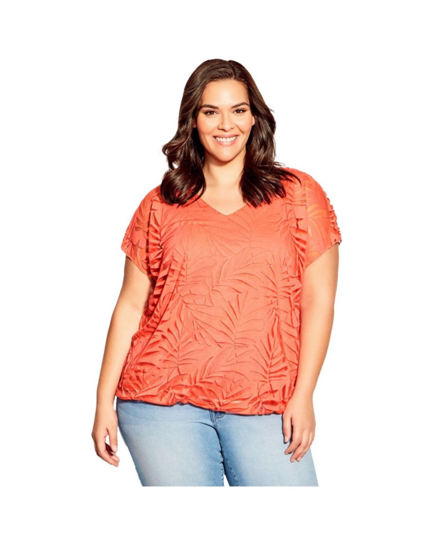 Женский топ Elora Burnout AVENUE, Coral
Женский топ Elora Burnout AVENUE, Coral