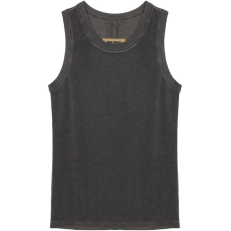 UMA WANG Топ-майка женская Dark Gray с круглым вырезом Others
UMA WANG Топ-майка женская Dark Gray с круглым вырезом Others