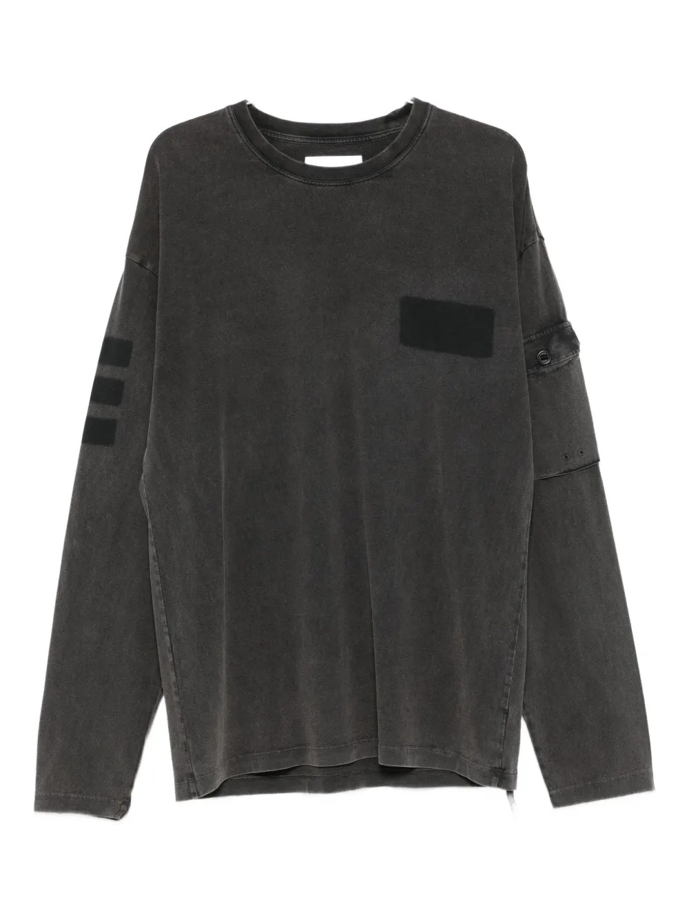 Футболка с карманом на рукаве Oamc Peacemaker, черный
Футболка с карманом на рукаве Oamc Peacemaker, черный