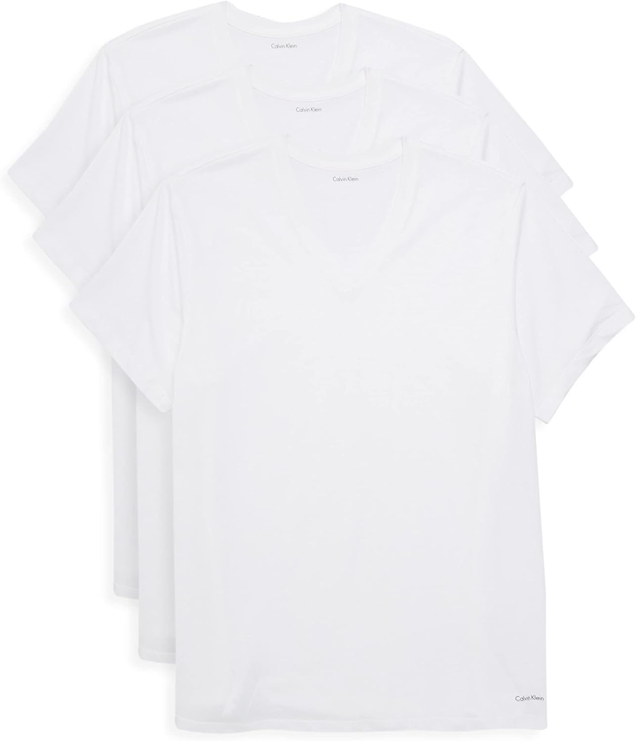 Мужские хлопковые футболки Calvin Klein Classic Fit с V-образным вырезом, 3 шт., White(Np2206-100)/White
Мужские хлопковые футболки Calvin Klein Classic Fit с V-образным вырезом, 3 шт., White(Np2206-100)/White
