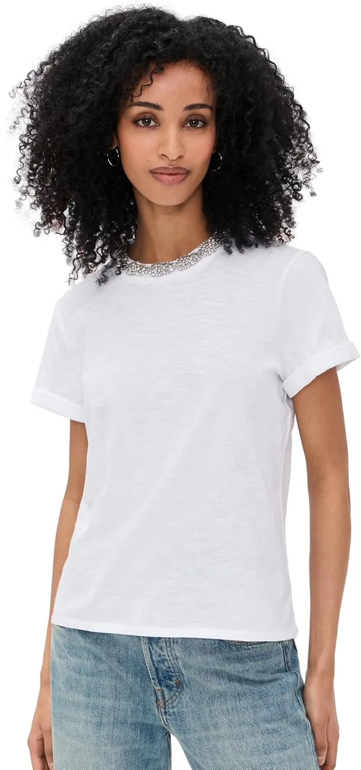 Cinq à Sept Women's Crystal Garden Bree Tee
Cinq à Sept Women's Crystal Garden Bree Tee