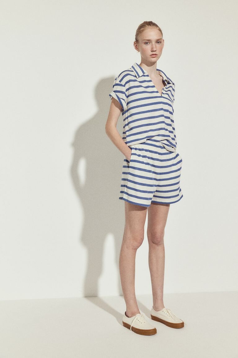 Шорты из джерси H&M, белый
Шорты из джерси H&M, белый