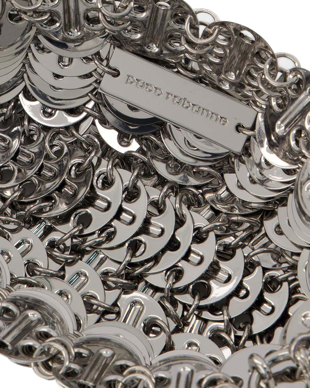 Хобо 1969 Нано Сумка - Paco Rabanne - Металлическая - Серебристая
Хобо 1969 Нано Сумка - Paco Rabanne - Металлическая - Серебристая