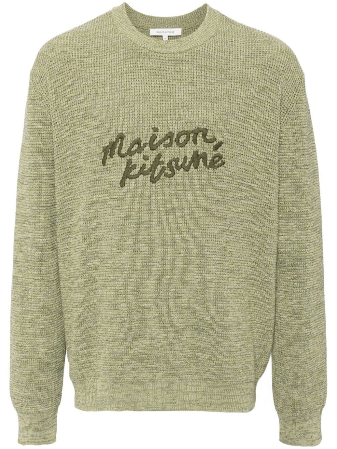 Maison Kitsuné джемпер с вышитым логотипом, зеленый
Maison Kitsuné джемпер с вышитым логотипом, зеленый