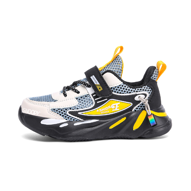 Кроссовки для бега для детей с низким верхом, устойчивые к скольжению, истиранию, отскоку, легкие, амортизирующие SNOOPY, черный/желтый
Кроссовки для бега для детей с низким верхом, устойчивые к скольжению, истиранию, отскоку, легкие, амортизирующие SNOOPY, черный/желтый